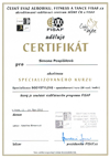 Certifikát Bodystyling Certifikát Bodystyling